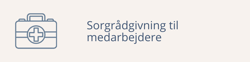 Sorgrådgivning til medarbejdere